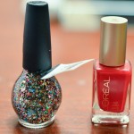 Fall Nail Polish & Scarf Swap