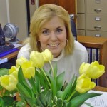 Terence sent me flowers to work this week…how sweet!