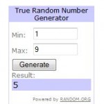 Jewelry winner!